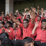 Cricket fever grips differently-abled children from Different Art Centre