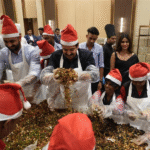 Differently Abled individuals Join Hyatt’s Fruit Mixing Ceremony